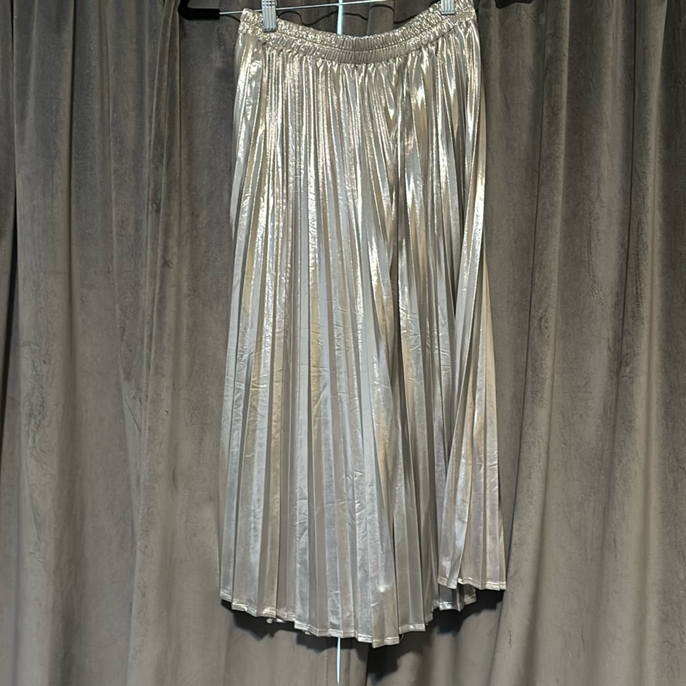 Small Beautiful Metallic Skirt by Ullea